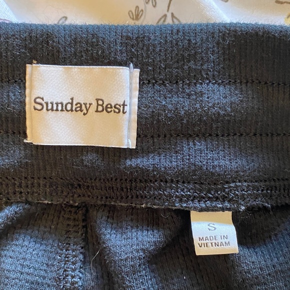 Aritzia Black Lounge Pants - Picture 3 of 5